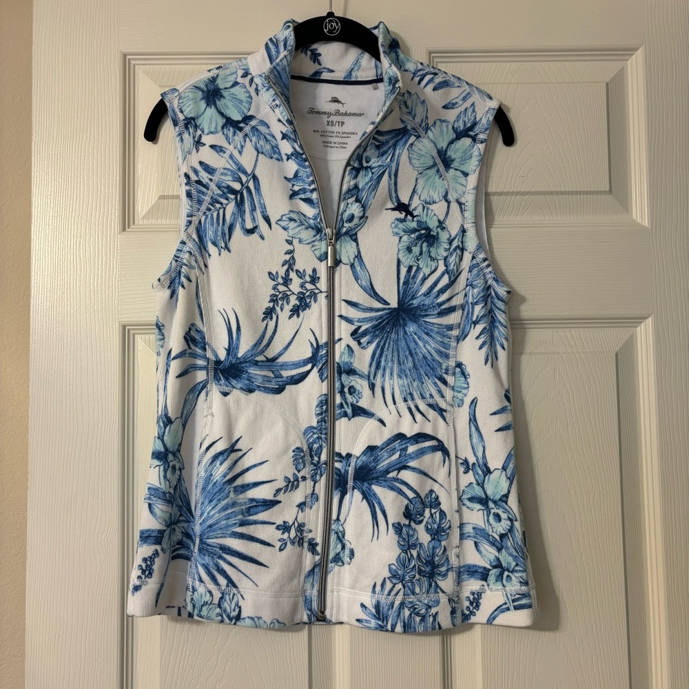 Tommy Bahama Aruba Tulum Tropic Vest, Women’s Size XS